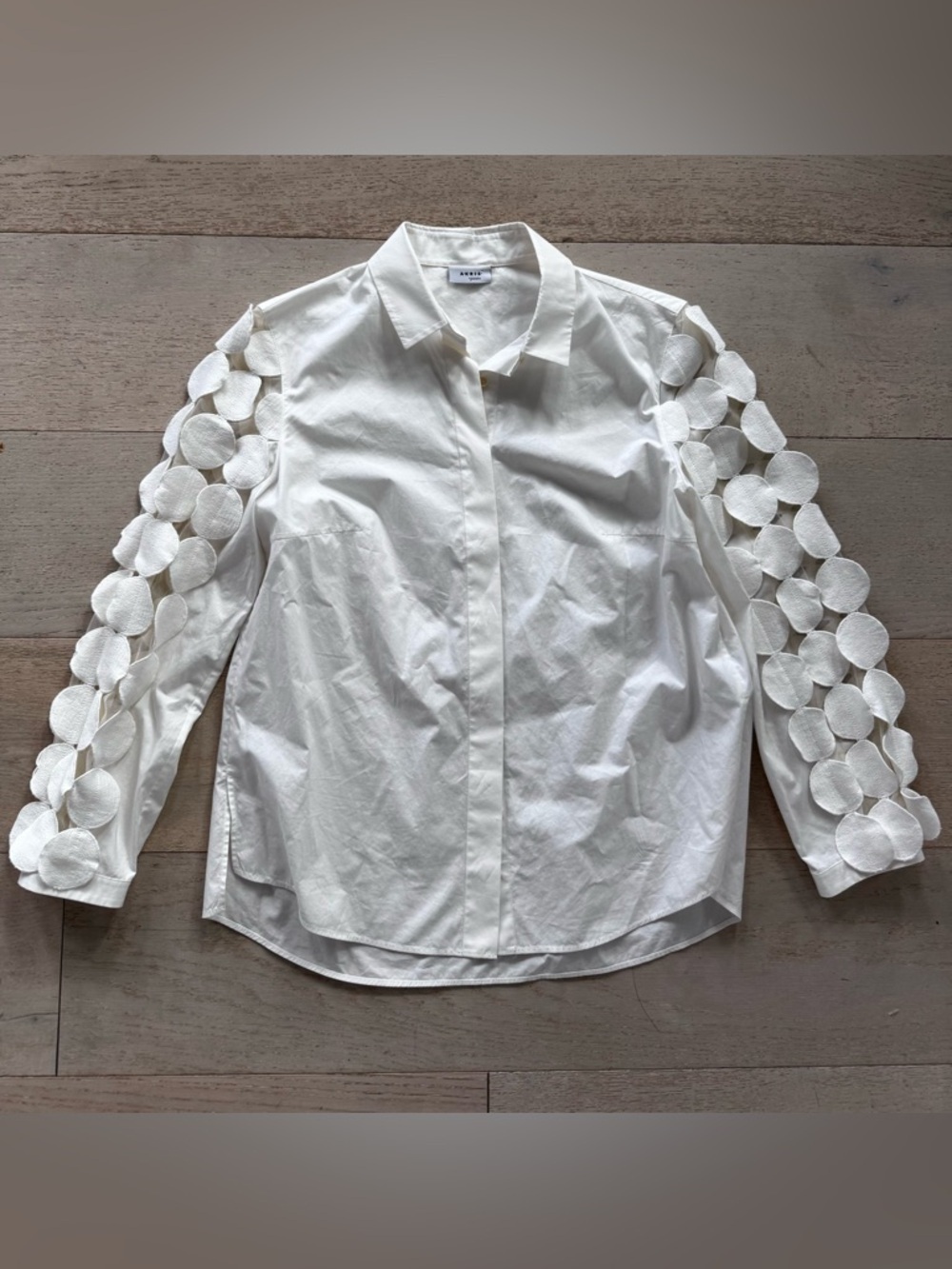 Akris Womens  Blouse, White art
